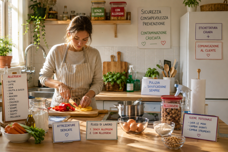 Allergeni e sicurezza alimentare: come prevenire la contaminazione crociata